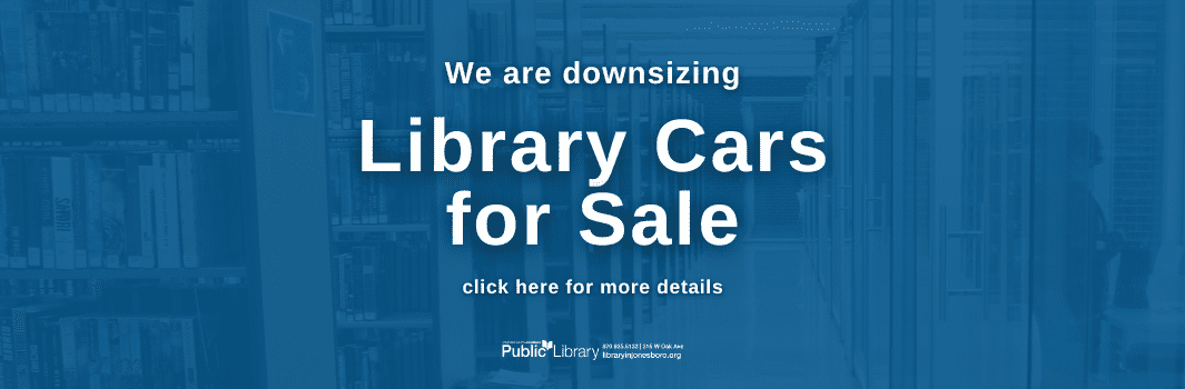 image for Decommissioned Library Vehicles for Sale