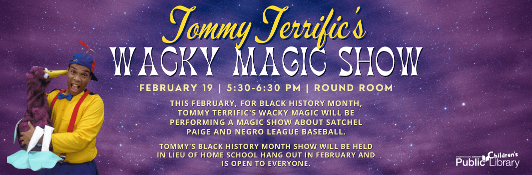 image for Tommy Terrific's Black History Month Magic Show