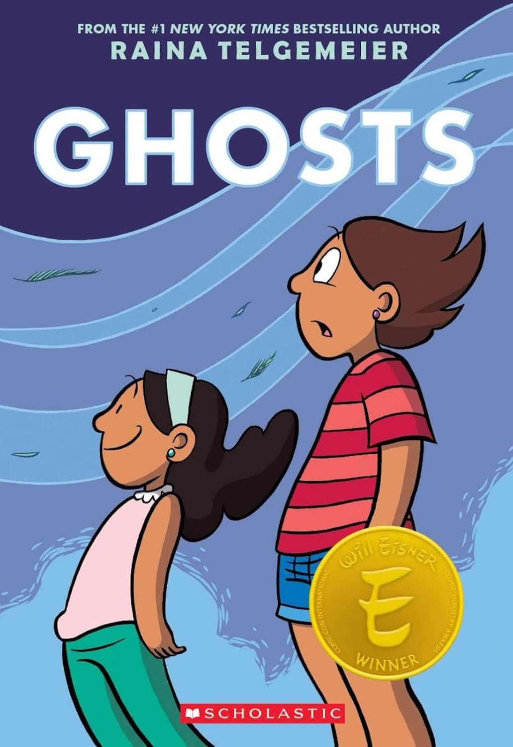 The cover of Ghosts by Raina Telgemeier