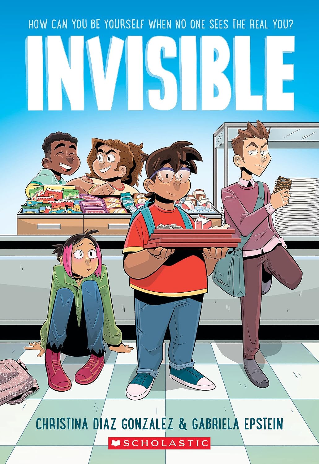 The cover of Invisible by Christina Diaz Gonzalez